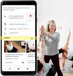 Google My Business Events