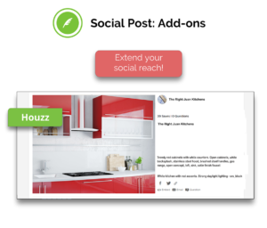 Home design and landscaping social media posts