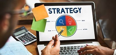 Business Startup Entrepreneur Strategy Target Concept