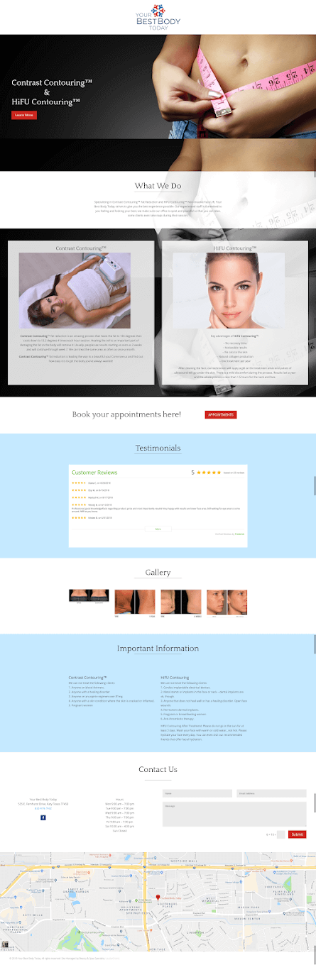 website design